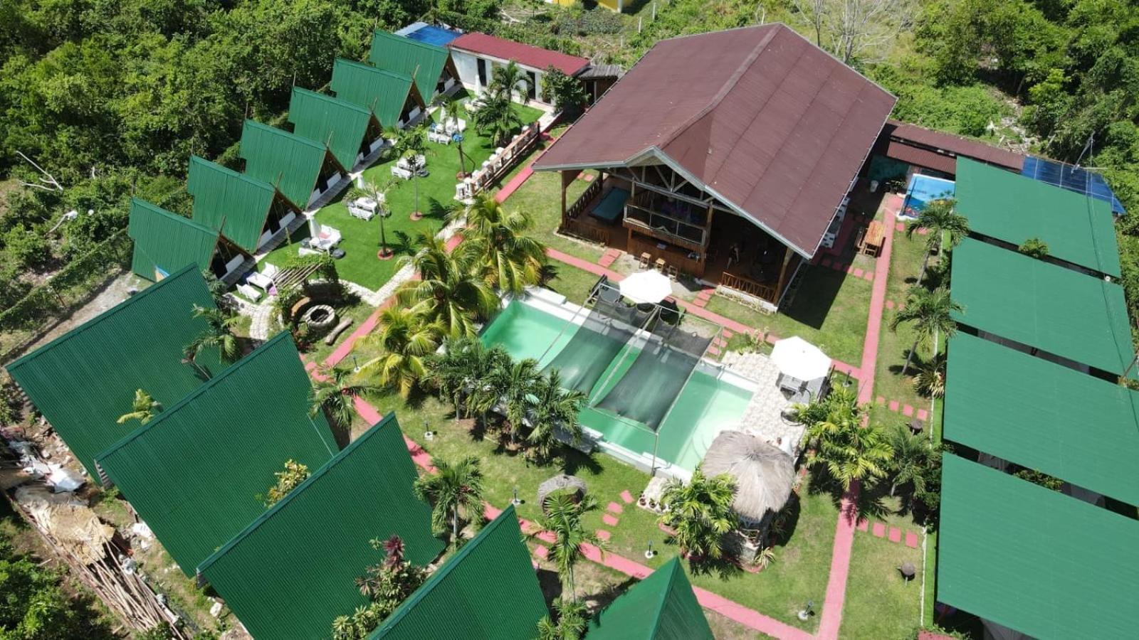 Ferienwohnung Glamping Alona Panglao Exterior foto